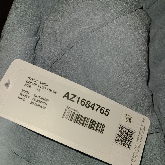 NWT Azazie Mellie bridesmaid dress - Picture 4 of 4